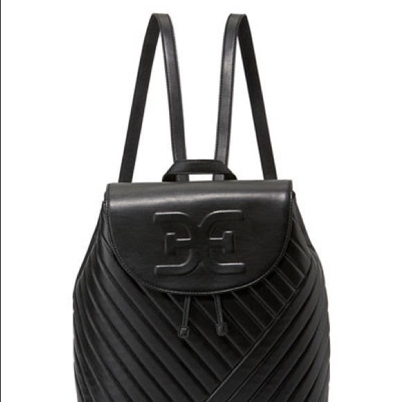 Sam Edelman Drawstring Magnetic Closure Backpack - Picture 2 of 3